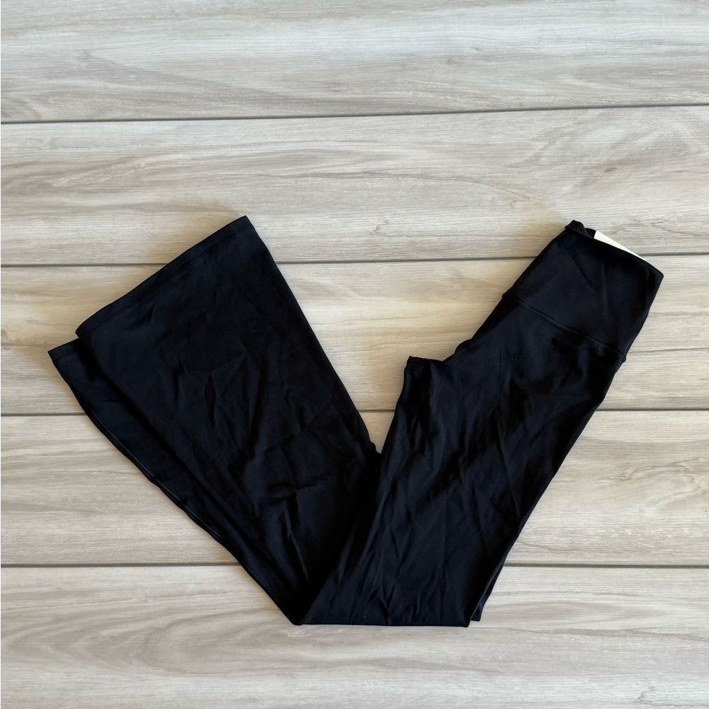 Chic Black Flare Crossover Pants for Women NWT IN PACKAGE - Picture 6 of 8
